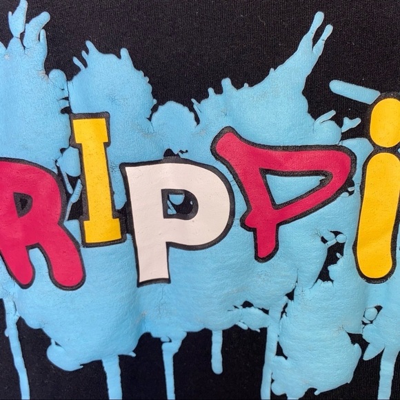 Studio 23 Concept Color Block Drippin Graphic Tee - Picture 4 of 6